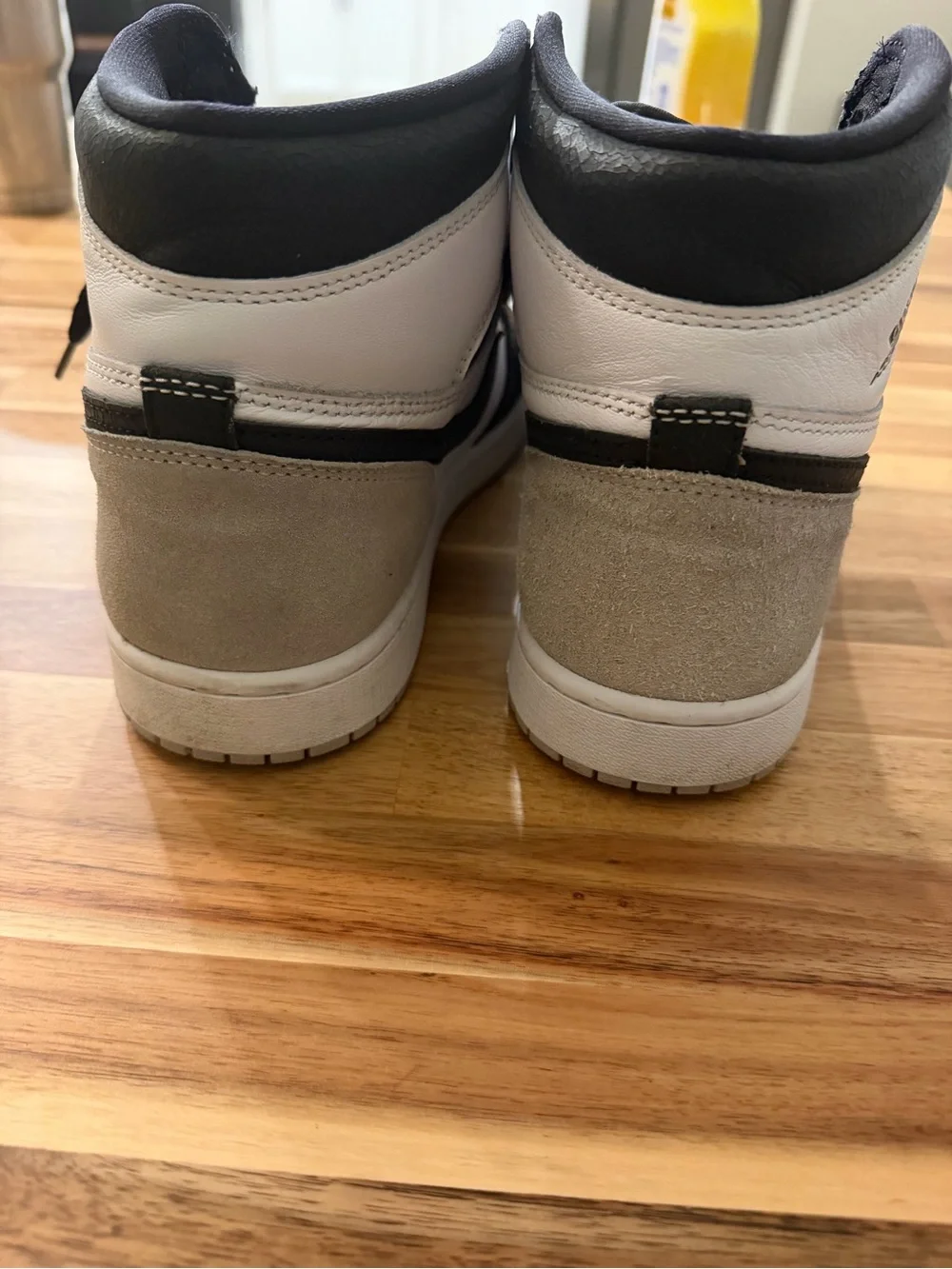 Men’s Nike Air Jordan High-Top Sneakers - Black & White